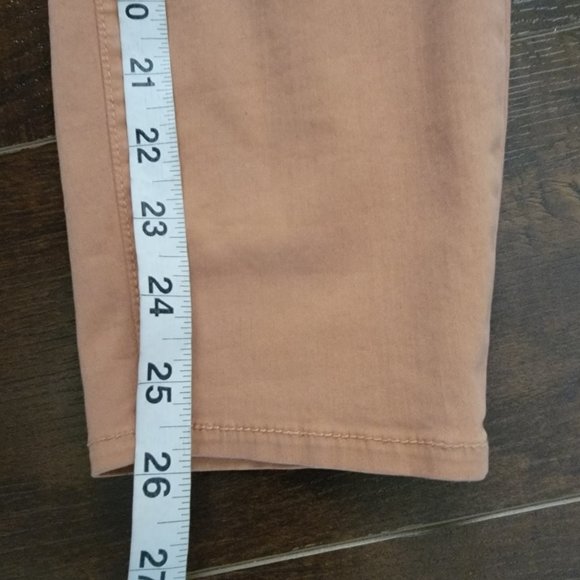 L'agence Margot High Rise Skinny Jenas Womens 29 Camel Cropped Retail $245 - Picture 8 of 8